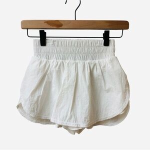 Zella Girl White High-Waisted Shorts
